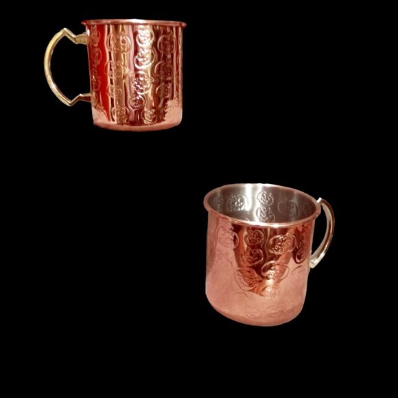 Moscow Mule Mugs with Stainless Steel lining, 16 Ounce Mug, Copper Cup Drinkware - Picture 13 of 15